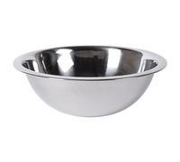 Argon Tableware 1L Mixing Bowl - 20cm Polished Metal Dishwasher Safe Small Nesting Bowl Durable Stainless Steel Mixing Dish for Baking, Cooking & Food Prep