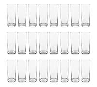 24x 360ml Classic Highball Glasses - Gift Short Kitchen Cocktail Tumbler Drinking Glass Whiskey Water Juice Barware Set - Dishwasher Safe - by Argon Tableware