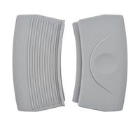 Argon Tableware 2X Silicone Pot Handle Covers - Heat-Resistant Handle Grip Protectors, 7.5 X 4.5Cm Non-Slip Oven Mitt Alternative