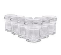 Argon Tableware Glass Jam Jars - 30ml - Pack of 6 in Clear Argon Tableware Clear