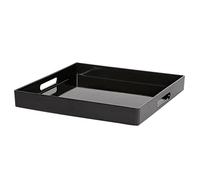 Argon Tableware Square Serving Tray - 33Cm - Black, Black