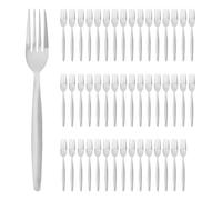 Argon Tableware 48x Dinner Forks, Stainless Steel Dinner Cutlery Kitchen Table Fork Set Dishwasher Safe