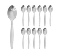 Argon Tableware 48x Teaspoons, Stainless Steel Dinner Cutlery Kitchen Table Tea Spoon Set Dishwasher Safe