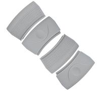 Argon Tableware 4X Silicone Pot Handle Covers - Heat-Resistant Handle Grip Protectors, 7.5 X 4.5Cm Non-Slip Oven Mitt Alternative