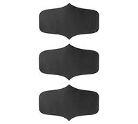 Argon Tableware Chalk Board Labels Stickers for Glass Storage Jars - 55 x 33mm - Small - Pack of 6