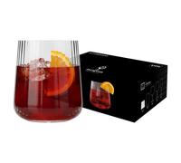 Argon Tableware Chelsea Optic Crystal Tumbler Glasses - 500ml - Pack of 48 in Clear Argon Tableware Clear