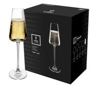 Argon Tableware Dulwich Crystal Champagne Flutes - 240Ml - Pack Of 24