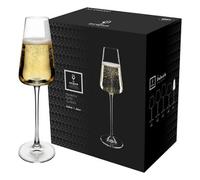 Argon Tableware Dulwich Crystal Champagne Flutes - 240Ml - Pack Of 24