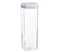 Argon Tableware Food Storage Container - 1.9 Litre - White Airtight Plastic Storage Pantry Food Organiser With Flip Lock Lid