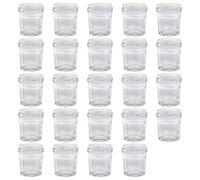 Argon Tableware Glass Jam Jars - 30Ml - Pack Of 24