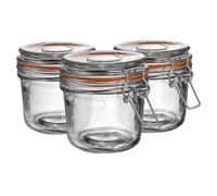 Argon Tableware Food Storage Jars, 350ml,Three