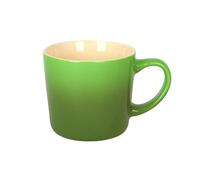 Argon Tableware 330ml New Bone China Ombre Mug - Green - 1x Colourful Glazed Fine Ceramic Stoneware Pottery Coffee Tea Cup Set | Microwave & Dishwasher Safe