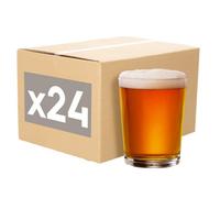 Argon Tableware Islington Pint Beverage Glasses - 568Ml (20Oz) - Pack Of 24