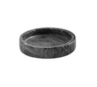 Argon Tableware Marble Wine Bottle Coaster 10cm Black in Grey Argon Tableware Grey