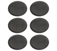Argon Tableware Oval Non-Slip Serving Trays - 68.5cm x 56cm - Black - Pack of 6 | Size: 68.5 cm x 56 cm Argon Tableware Black 68.5 cm x 56 cm