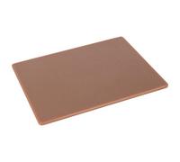 Argon Tableware Plastic Chopping Board For Kitchen Food Preparation Meat Vegetables Fish & Bread - Brown