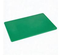 Argon Tableware Plastic Chopping Board - Green - 45cm x 30cm - Thick Colour Coded Kitchen Professional Catering Cutting Block Mat for Salad, Fruit
