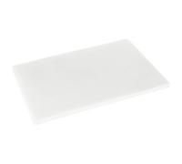 Argon Tableware Plastic Chopping Board For Kitchen Food Preparation Meat Vegetables Fish & Bread - White