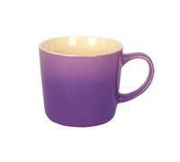 Argon Tableware 330ml New Bone China Ombre Mug - Purple - 1x Colourful Glazed Fine Ceramic Stoneware Pottery Coffee Tea Cup Set | Microwave & Dishwasher Safe