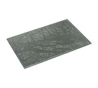 Argon Tableware Marble Chopping Board - 30 x 20cm - Green - Rectangle Cutting Board Solid Worktop Protector Mat Serving Platter for Slicing Vegetables, Cutting Meat, Meal Preparation