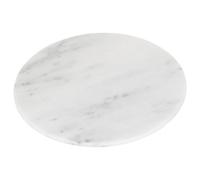 Argon Tableware Round Marble Chopping Board - 30Cm - White