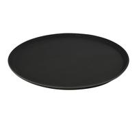 Argon Tableware Round Non-Slip Serving Tray 40cm Black Argon Tableware Black