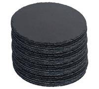 Argon Tableware Round Slate Placemats - 30Cm - Pack Of 24