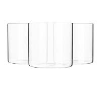 Argon Tableware Scandi Storage Jars - 550ml - 6 Pack - Kitchen Utensils Cutlery Pot Bathroom Aromatherapy Storage No Lid Open Container Glass Jar
