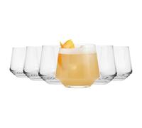 Argon Tableware Soho Crystal Tumbler Glasses - 300ml - Pack of 6 in Clear Argon Tableware Clear