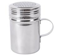 Argon Tableware 1x 300ml Stainless Steel Flour Shaker - Kitchen Baking Icing Sugar Cocoa Powder Coffee Chocolate Mesh Sieve Sifter Duster Dredger