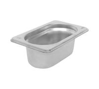 Argon Tableware Stainless Steel Gastronorm Container - 1/9 65mm - 500Ml