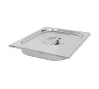 Argon Tableware Stainless Steel Gastronorm Container With Lid - 1/2 40mm - 1.75L