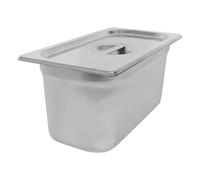 Argon Tableware Stainless Steel Gastronorm Container With Lid - 1/3 150mm - 5.5L