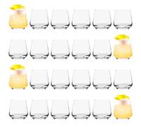 Argon Tableware 24x 345ml Tumbler Whisky Glasses - 'Tallo' Range - Modern Hiball Cocktail Juice Water Drinking Tumblers Set - Dishwasher Safe