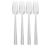 Argon Tableware Tondo 18/0 Stainless Steel Dinner Forks - Pack of 24 - Silver Dining Forks High Polished Metal Fork Dishwasher Safe 6-Piece Table Fork Cutlery Set