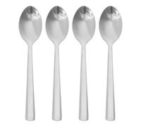 Argon Tableware Tondo 18/0 Stainless Steel Teaspoons - Pack of 12 - Silver Tea Spoons High Polished Metal Spoons Dishwasher Safe 12-Piece Tea Coffee Sugar Spoon Cutlery Set