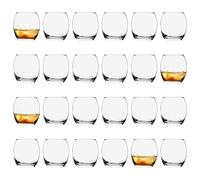 Argon Tableware Tondo Whisky Glasses - 405ml - Pack of 24 in Clear Argon Tableware Clear