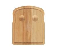 Argon Tableware Breakfast Board - 20 x 24cm - Large Wooden Toast, Egg and Cheese Serving Platter Trays for Valentines, Anniversary, Birthday, Wedding Gifts