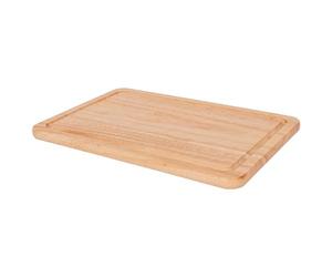 Argon Tableware Wooden Chopping Board - 30x20x2cm Butchers Block Wood Cutting Board for Meat, Vegetables & Cheese - Charcuterie & Cheese Wood Chopping Mat for Kitchens