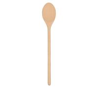 Argon Tableware Wooden Cooking Spoon - 35cm - Pack of 1 - Long Heat Resistant Non-Stick Kitchen Serving Mixing Spoon Utensils for Cooking, Baking, Stirring
