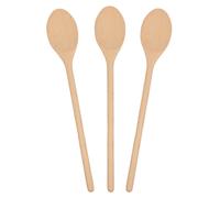 Argon Tableware Wooden Cooking Spoons - 35cm - Pack of 3 in Brown Argon Tableware Brown