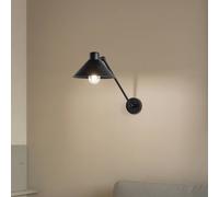 Argon Wall light Alan, movable, black, 1-bulb