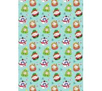 Argos Home 2 Rolls Squishmallows Wrapping Paper