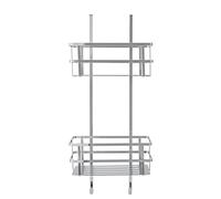 Argos Home 2 Tier Over Door Shower Caddy - Chrome