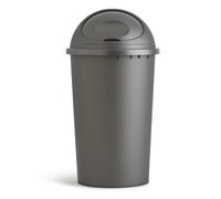 Argos Home 25 Litre Bullet Bin - Silver