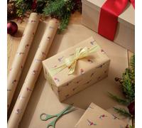 Argos Home 3 Rolls Robin Wrapping Paper
