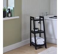 Argos Home 3 Tier Bathroom Storage Shelf Unit - Black
