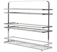 Argos Home 3 Tier Slim Line Caddy - Chrome