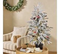 Argos Home 3ft Cones and Berries Pre Lit Christmas Tree