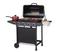 Argos Home 4 Burner With Side Burner Gas BBQ
